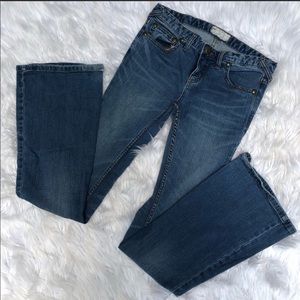 Free People dark wash flare jeans sz28